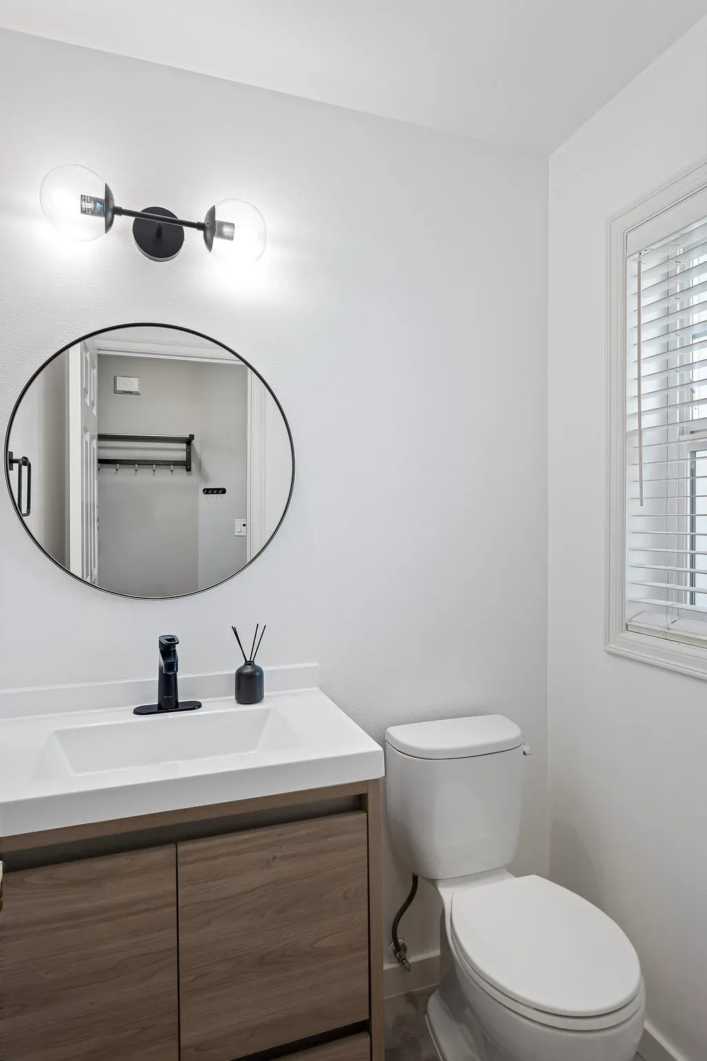 Finished bathroom in Kirkland, WA, view 11