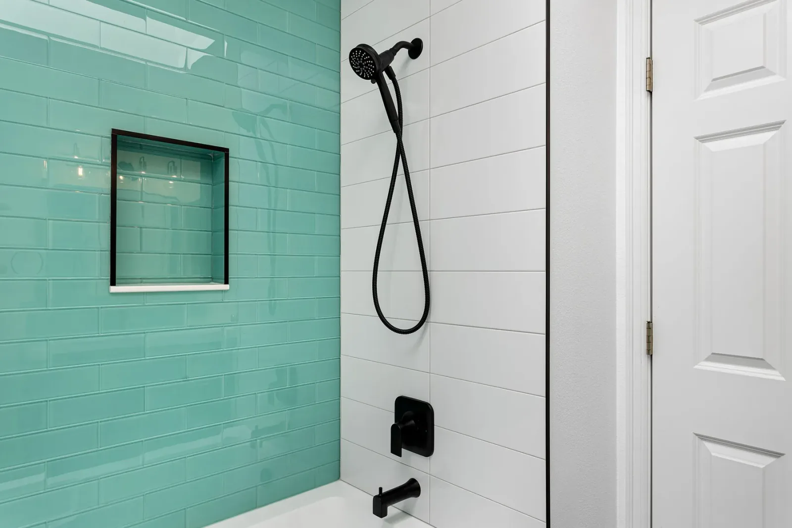 Finished bathroom in Kirkland, WA, view 3
