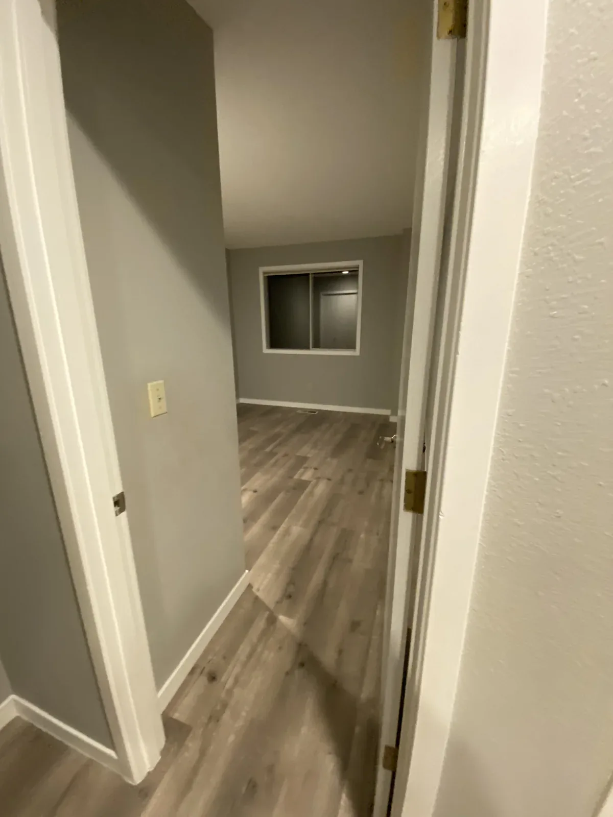 Interior hallway before the Kirkland whole home remodel