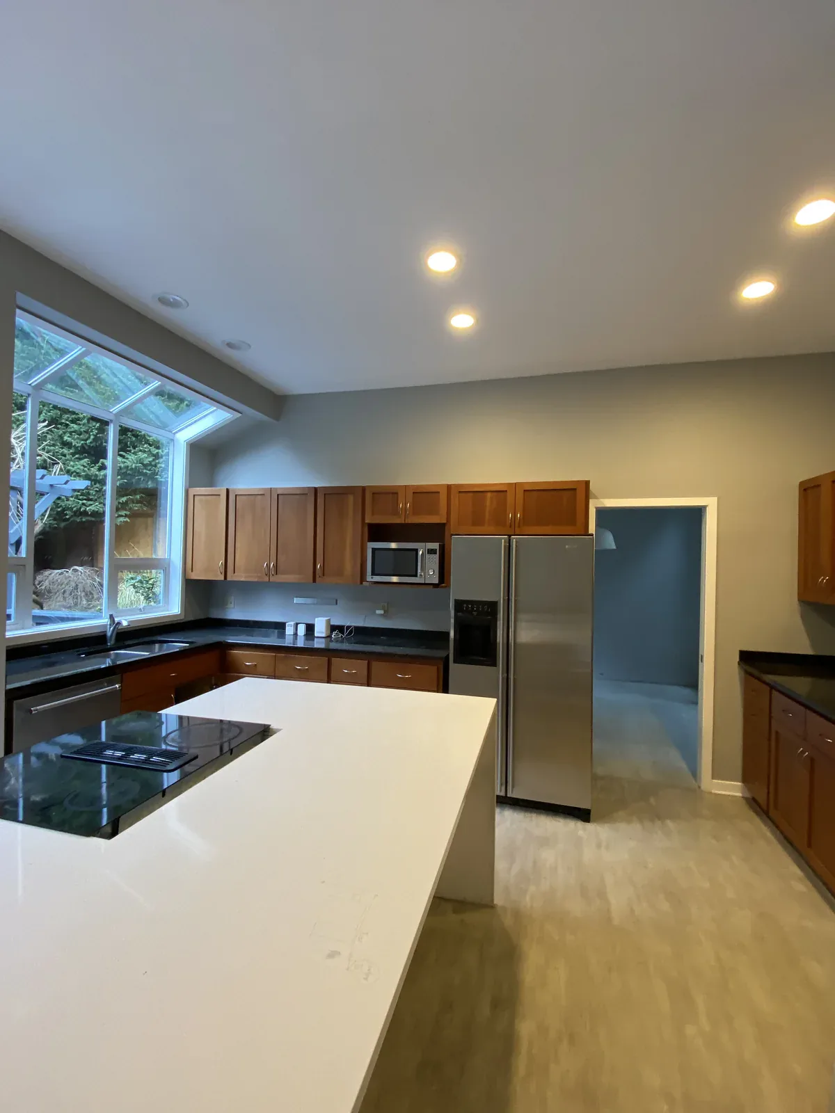 Old kitchen layout before the Kirkland whole home remodel