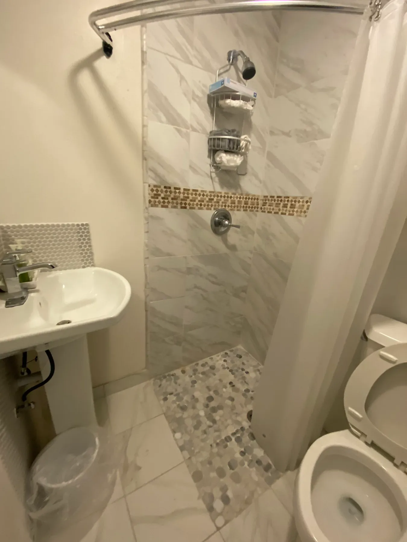 Existing accessible bathroom in Sammamish, WA, view 2